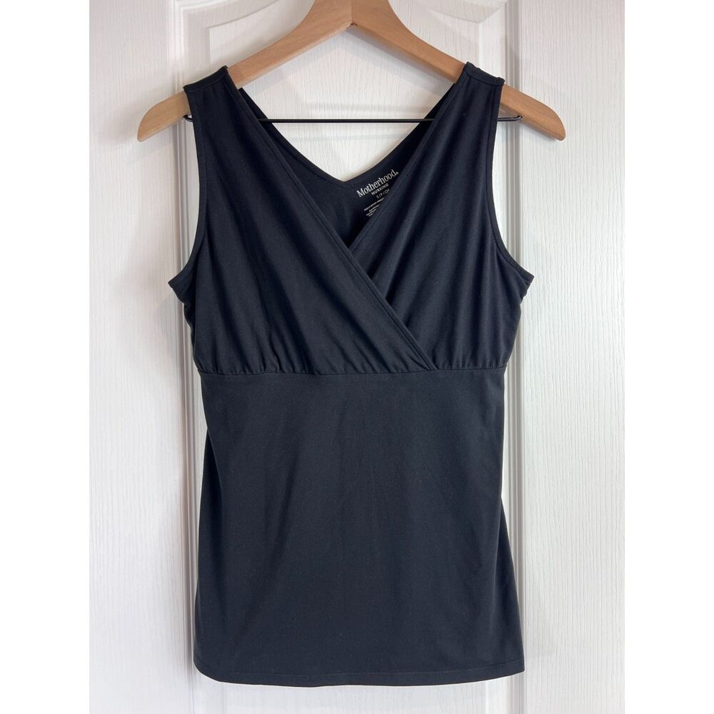 Motherhood Women's Black Nursing Tank Top Size S Small